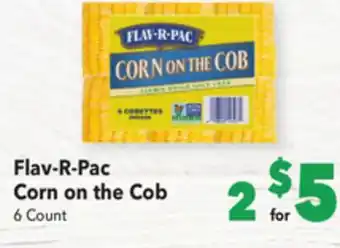 Vallarta Supermarkets Flav-r-pac corn on the cob offer