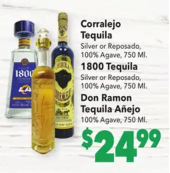 Vallarta Supermarkets Corralejo tequila offer