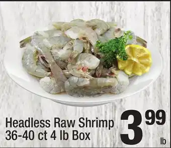 Super King Markets Headless raw shrimp offer