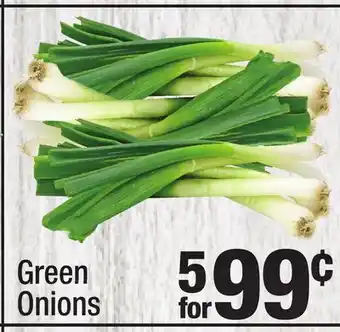 Super King Markets Green onions offer