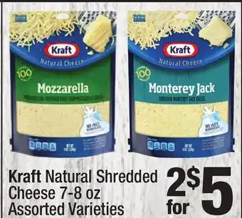 Super King Markets Kraft natural shredded cheese offer