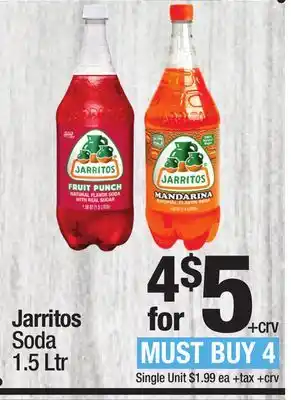 Super King Markets Jarritos soda offer