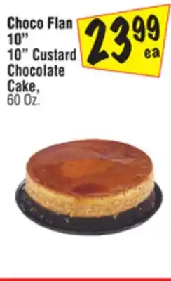 El Super 10 custard chocolate cake offer