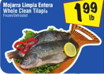 El Super Whole clean tilapia offer