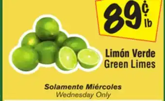 El Super Green limes offer