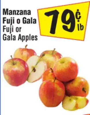 El Super Fuji or gala apples offer