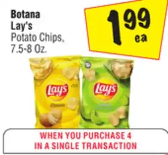 El Super Potato chips offer