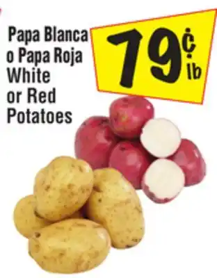 El Super White or red potatoes offer