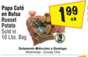 El Super Russet potato offer
