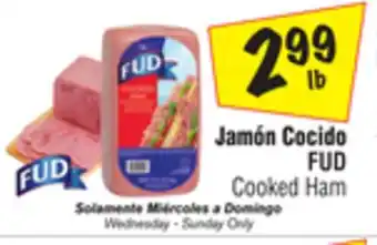 El Super Fud cooked ham offer