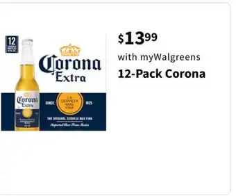 Walgreens 12-pack corona offer