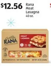 Aldi Rana Meat Lasagna offer