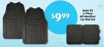 Aldi Auto XS 4-Piece All-Weather Car Mat Set offer