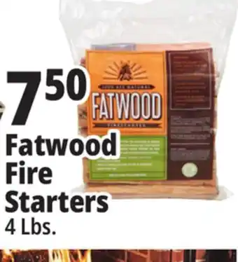 Ocean State Job Lot Fatwood firestarter offer