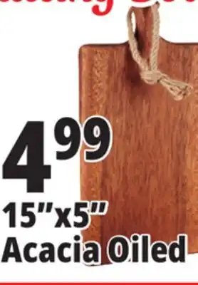 Ocean State Job Lot Smith & callahan rectangle oiled acacia wood cutting board with hemp rope offer
