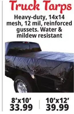 Ocean State Job Lot Truck tarps offer