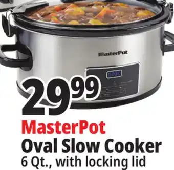 Ocean State Job Lot Masterpot oval slow cooker offer