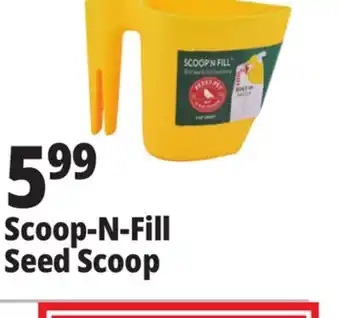 Ocean State Job Lot Perky pet scoop'n fill bird seed & pet food scoop offer