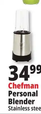 Ocean State Job Lot Chefman personal blender offer