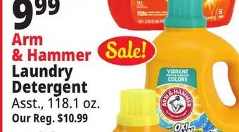 Ocean State Job Lot Arm & hammer plus oxi clean with odor blasters detergent, 118.1 oz offer