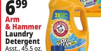 Ocean State Job Lot Arm & hammer laundry detergent offer