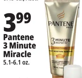 Ocean State Job Lot Pantene 3 minute miracle offer