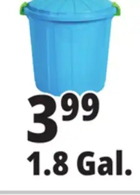 Ocean State Job Lot Hemicasa small oscar bin with lid and handles, 7 l offer