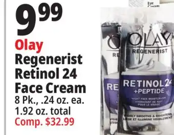 Ocean State Job Lot Olay regenerist retinol 24 face cream offer