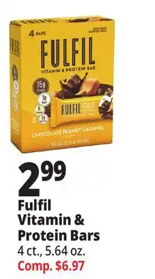 Ocean State Job Lot Fulfil vitamin & protein bars offer