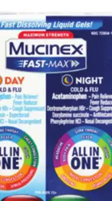 Ocean State Job Lot Mucinex fast-max cold & flu offer