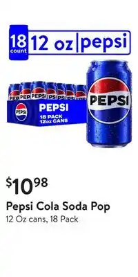 Walmart Pepsi cola soda pop offer