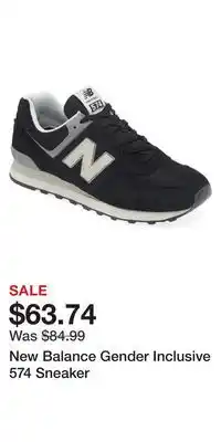 Nordstrom New balance gender inclusive 574 sneaker offer
