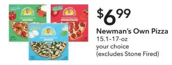 Publix Newman's Own Pizza offer