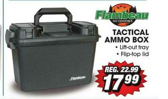 Big 5 Flambeau Tactical Ammo Box offer