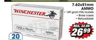 Big 5 Winchester 7.62x51mm Ammo offer