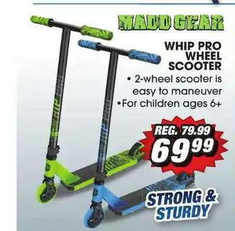 Big 5 Mado Gear Whip Pro Wheel Scooter offer
