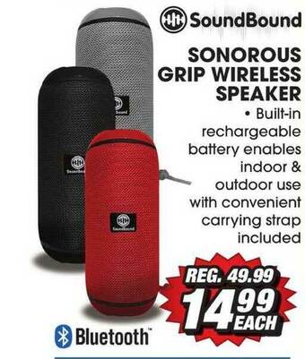 Big 5 Soundbound Sonorous Grip Wireless Speaker offer