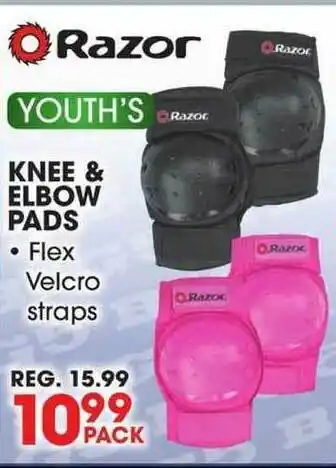 Big 5 Razor Youth's Knee & Elbow Pads offer