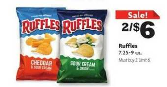Family Dollar Ruffles offer