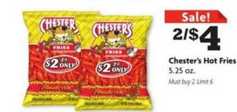 Family Dollar Chester's Hot Fries offer
