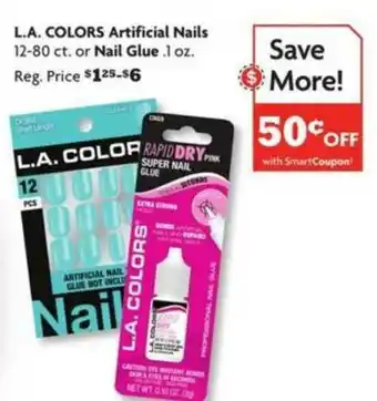 Family Dollar L.a. Colors Artifical Nails Or Nail Glue offer