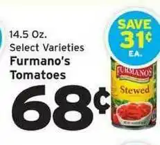 Hannaford Furmano's Tomatoes offer
