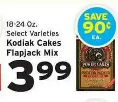 Hannaford Kodiak Cakes Flapjack Mix offer