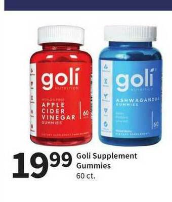 Walgreens Goli Supplement Gummies offer