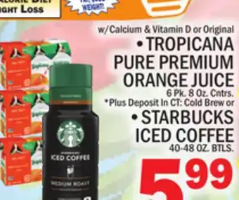C Town • tropicana pure premium orange juice offer
