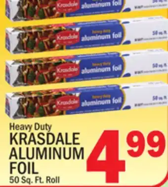 C Town Krasdale aluminum foil offer