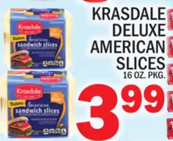 C Town Krasdale deluxe american slices offer