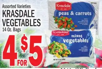 C Town Krasdale vegetables offer