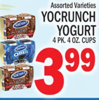 C Town Yocrunch yogurt offer