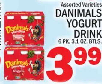 C Town Danimals yogurt drink offer